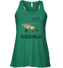 Load image into Gallery viewer, Womens And Into The Forest I go to Lose My mind and find my Soul Women Racerback Tank