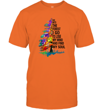 Load image into Gallery viewer, And Into The Forest I Go To Lose My Mind And Find My Soul Gift Men Cotton T-Shirt