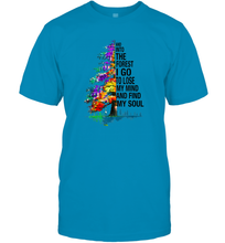 Load image into Gallery viewer, And Into The Forest I Go To Lose My Mind And Find My Soul Gift Men Cotton T-Shirt