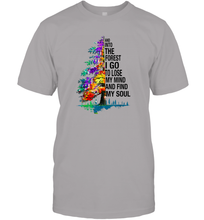 Load image into Gallery viewer, And Into The Forest I Go To Lose My Mind And Find My Soul Gift Men Cotton T-Shirt
