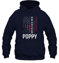 Load image into Gallery viewer, Poppy The Man The Myth The Legend T Shirt Grandpa Unisex Hooded Sweatshirt