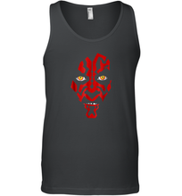 Load image into Gallery viewer, Star Wars Darth Maul Hooded Face Creeping Graphic Men Cotton Tank Top