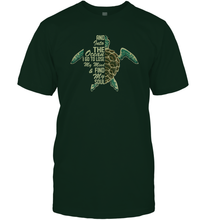 Load image into Gallery viewer, And Into The Ocean I Go To Lose My Mind And Find My Soul Tee Men Cotton T-Shirt