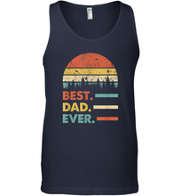 Load image into Gallery viewer, Best Dad Ever T Shirt Papa Vintage Papa Gift Daddy Men Cotton Tank Top