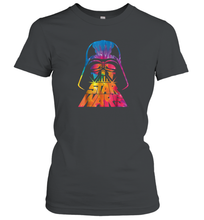 Load image into Gallery viewer, Star Wars Darth Vader Tie Dye Helmet Graphic Z1 Women Cotton T-Shirt