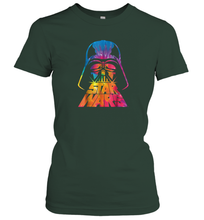 Load image into Gallery viewer, Star Wars Darth Vader Tie Dye Helmet Graphic Z1 Women Cotton T-Shirt