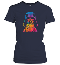 Load image into Gallery viewer, Star Wars Darth Vader Tie Dye Helmet Graphic Z1 Women Cotton T-Shirt