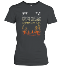 Load image into Gallery viewer, Into The Forest I Go Forest Gift Women Cotton T-Shirt