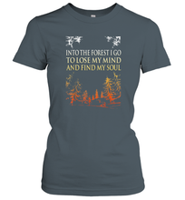 Load image into Gallery viewer, Into The Forest I Go Forest Gift Women Cotton T-Shirt