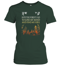 Load image into Gallery viewer, Into The Forest I Go Forest Gift Women Cotton T-Shirt