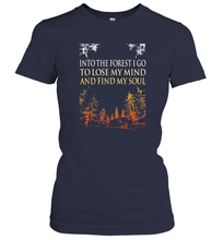 Load image into Gallery viewer, Into The Forest I Go Forest Gift Women Cotton T-Shirt