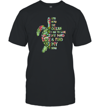 Load image into Gallery viewer, And Into The Ocean I Go To Lose My Mind Men Cotton T-Shirt