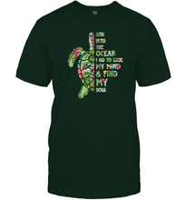 Load image into Gallery viewer, And Into The Ocean I Go To Lose My Mind Men Cotton T-Shirt