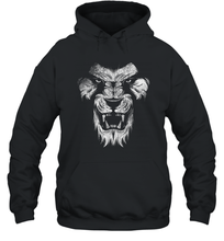 Load image into Gallery viewer, Warrior Lion King Rasta Reggae Roots T Shirt Tee Art Artwork Unisex Hooded Sweatshirt