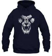 Load image into Gallery viewer, Warrior Lion King Rasta Reggae Roots T Shirt Tee Art Artwork Unisex Hooded Sweatshirt