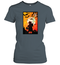 Load image into Gallery viewer, Star Wars Yoda Silhouette Halloween Women Cotton T-Shirt