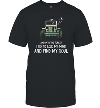 Load image into Gallery viewer, I Go To Lose My Mind And Find My Soul Jeep Men Cotton T-Shirt
