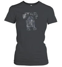 Load image into Gallery viewer, Star Wars R2 D2 Vintage Style C2 Women Cotton T-Shirt