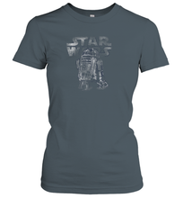 Load image into Gallery viewer, Star Wars R2 D2 Vintage Style C2 Women Cotton T-Shirt