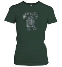 Load image into Gallery viewer, Star Wars R2 D2 Vintage Style C2 Women Cotton T-Shirt