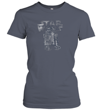 Load image into Gallery viewer, Star Wars R2 D2 Vintage Style C2 Women Cotton T-Shirt