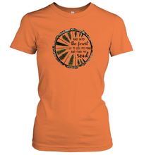 Load image into Gallery viewer, Into The Forest I Go To Lose My Mind Find Soul Women Cotton T-Shirt