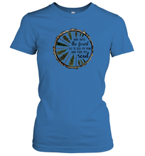 Load image into Gallery viewer, Into The Forest I Go To Lose My Mind Find Soul Women Cotton T-Shirt