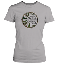 Load image into Gallery viewer, Into The Forest I Go To Lose My Mind Find Soul Women Cotton T-Shirt