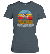 Load image into Gallery viewer, Fathor Definition like Dad just way Mightier T Shirt Fa Thor Women Cotton T-Shirt