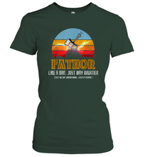 Load image into Gallery viewer, Fathor Definition like Dad just way Mightier T Shirt Fa Thor Women Cotton T-Shirt