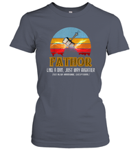 Load image into Gallery viewer, Fathor Definition like Dad just way Mightier T Shirt Fa Thor Women Cotton T-Shirt