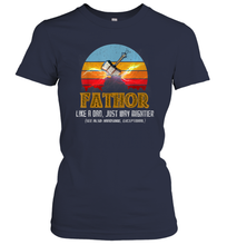 Load image into Gallery viewer, Fathor Definition like Dad just way Mightier T Shirt Fa Thor Women Cotton T-Shirt