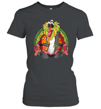 Load image into Gallery viewer, Disney Lion King Rafiki Geometric Rainbow Graphic Women Cotton T-Shirt