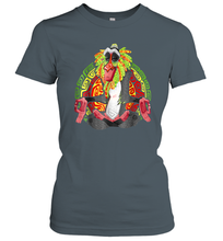 Load image into Gallery viewer, Disney Lion King Rafiki Geometric Rainbow Graphic Women Cotton T-Shirt