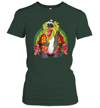 Load image into Gallery viewer, Disney Lion King Rafiki Geometric Rainbow Graphic Women Cotton T-Shirt