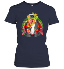 Load image into Gallery viewer, Disney Lion King Rafiki Geometric Rainbow Graphic Women Cotton T-Shirt