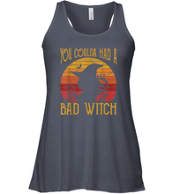 Load image into Gallery viewer, You Coulda had a Bad Witch Halloween Funny Gift Awesome Women Racerback Tank