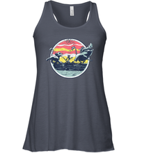 Load image into Gallery viewer, Disney Lion King Distressed Group Circle Scene Graphic Women Racerback Tank