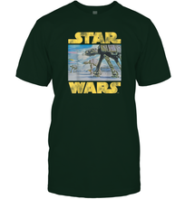 Load image into Gallery viewer, Star Wars Vintage Imperial AT AT Battle of Hoth Men Cotton T-Shirt