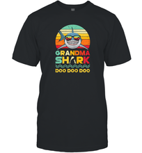 Load image into Gallery viewer, Womens Retro Vintage Grandma Shark Doo Doo Halloween Costume Men Cotton T-Shirt