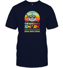 Load image into Gallery viewer, Womens Retro Vintage Grandma Shark Doo Doo Halloween Costume Men Cotton T-Shirt