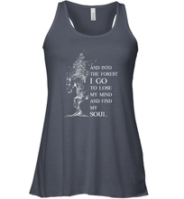 Load image into Gallery viewer, Into The Forest I Go To Lose My Mind And Find My Soul Women Racerback Tank