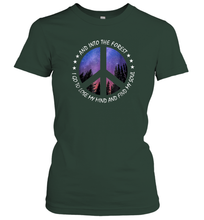 Load image into Gallery viewer, Into The Forest I Go To Lose My Mind Find Soul Hippie Gift Women Cotton T-Shirt