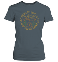 Load image into Gallery viewer, Hiking Camping And Into The Forest I Go Lose My Mind Women Cotton T-Shirt