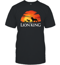 Load image into Gallery viewer, Disney Lion King Sunset Men Cotton T-Shirt