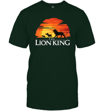 Load image into Gallery viewer, Disney Lion King Sunset Men Cotton T-Shirt