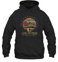 Load image into Gallery viewer, Into The Forest I Go To Lose My Mind Find My Soul Shirt Unisex Hooded Sweatshirt