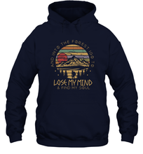 Load image into Gallery viewer, Into The Forest I Go To Lose My Mind Find My Soul Shirt Unisex Hooded Sweatshirt