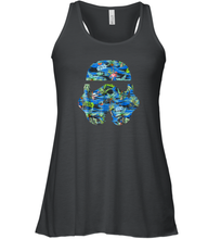 Load image into Gallery viewer, Star Wars Stormtrooper Hawaiian Print Helmet Women Racerback Tank
