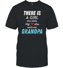 Load image into Gallery viewer, Father's Day Gifts for Grandpa from Granddaughter Men Cotton T-Shirt